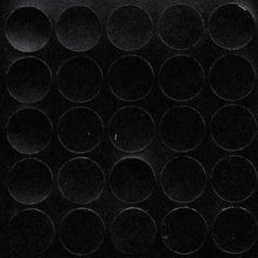 Krytka samolepící 14 mm - Černá hladká