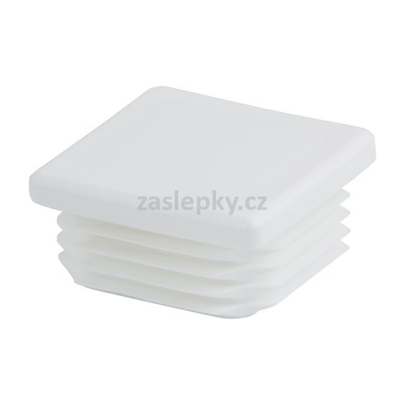 Záslepka 38x38 bílá erodovaná