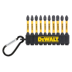 Sada bitů 10dílná klíčenka DeWALT