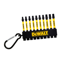 Sada bitů 10dílná klíčenka DeWALT TX