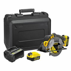 V20 Aku ruční okružní pila, 2 x 4.0Ah, kitbox