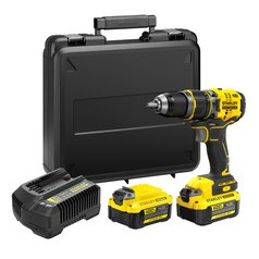 V20 Aku Brushless vrtačka s příklepem, 2 x 4.0Ah, kitbox