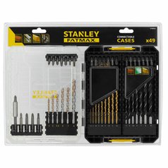 Sada vrtáků a bitů 49dílná Stanley FATMAX